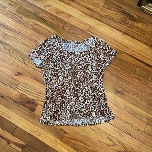 Leopard Print Tee